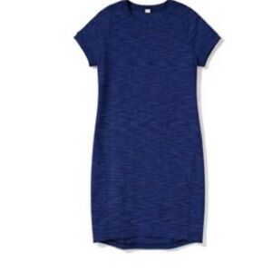 Lululemon Athletica Dress – heather blue , Size 6, stretchy, knee length
